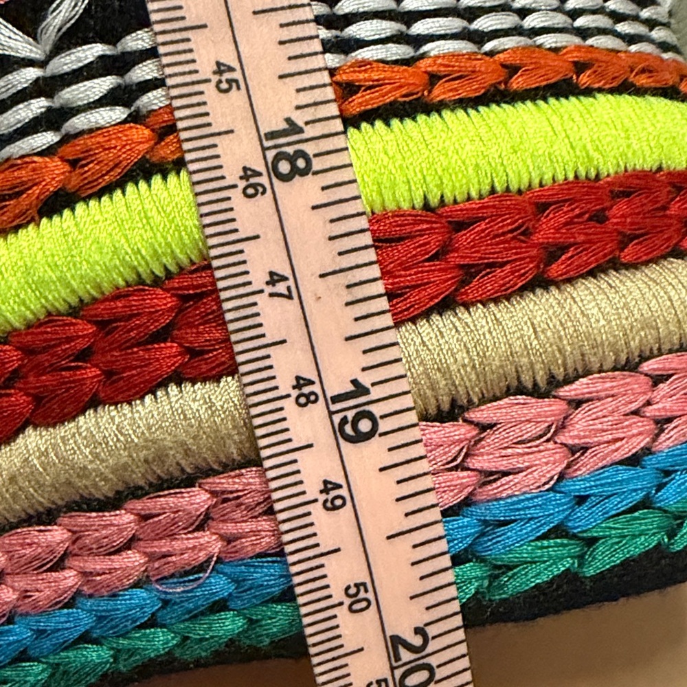 ALICE+OLIVIA Round Neck Meemee Embroidered Open Front Cropped Cardigan S/P A33 - Picture 10 of 11